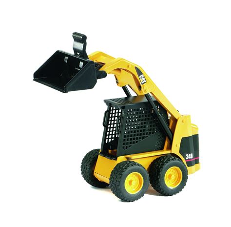 bruder toys caterpillar skid steer loader|cat skid steer loader.